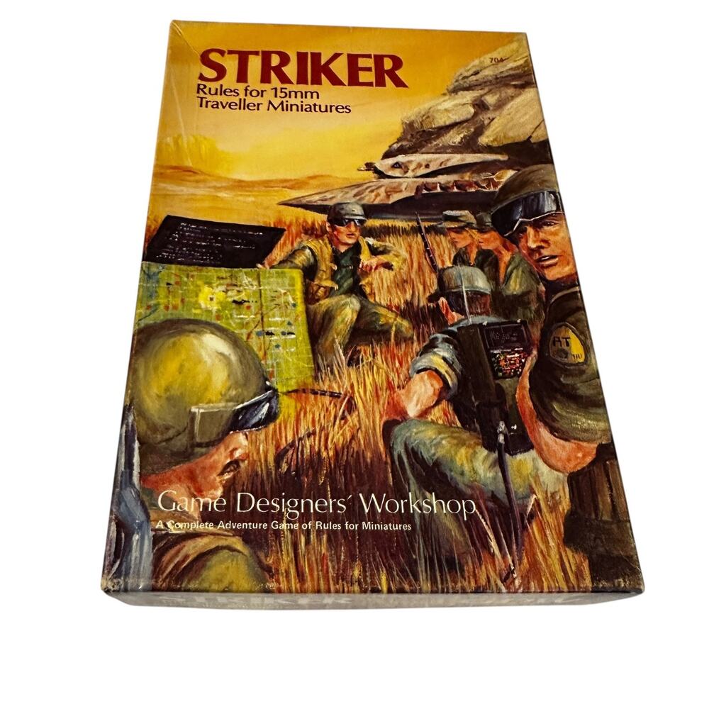 STRIKER: 15mm Traveller Miniatures Rules Game Designers Workshop GDW 704